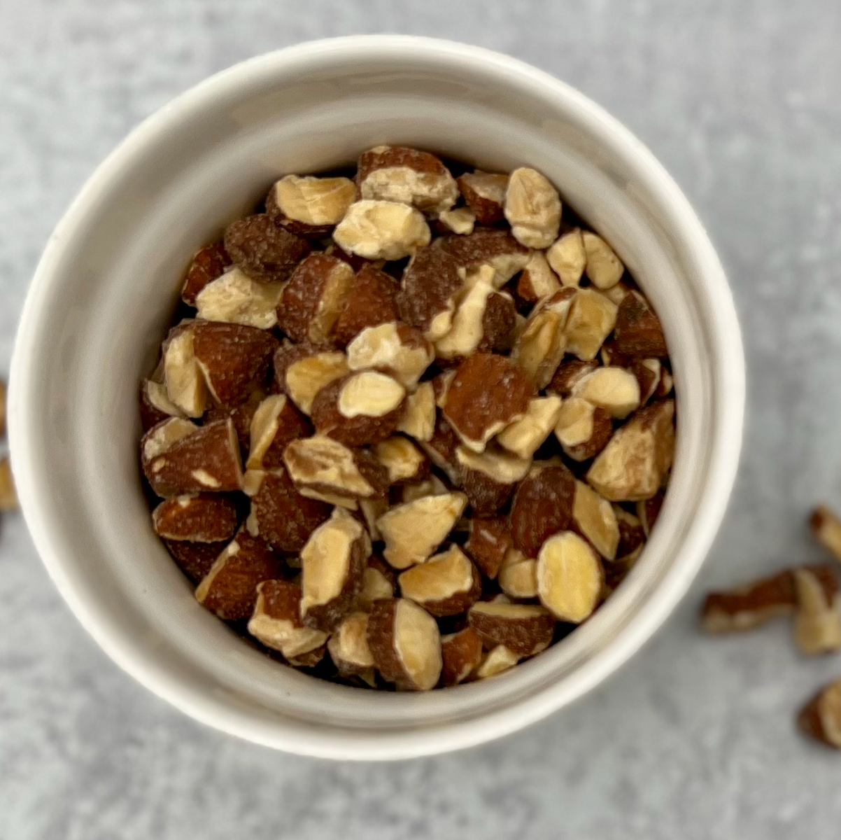 Almonds - Roasted and Diced, California Grown, Organic, "Almond Butter Stock"