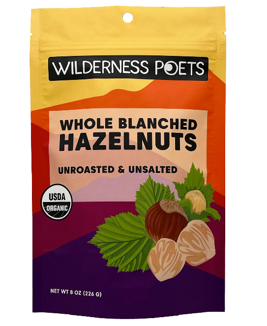 Hazelnuts - Blanched, Organic