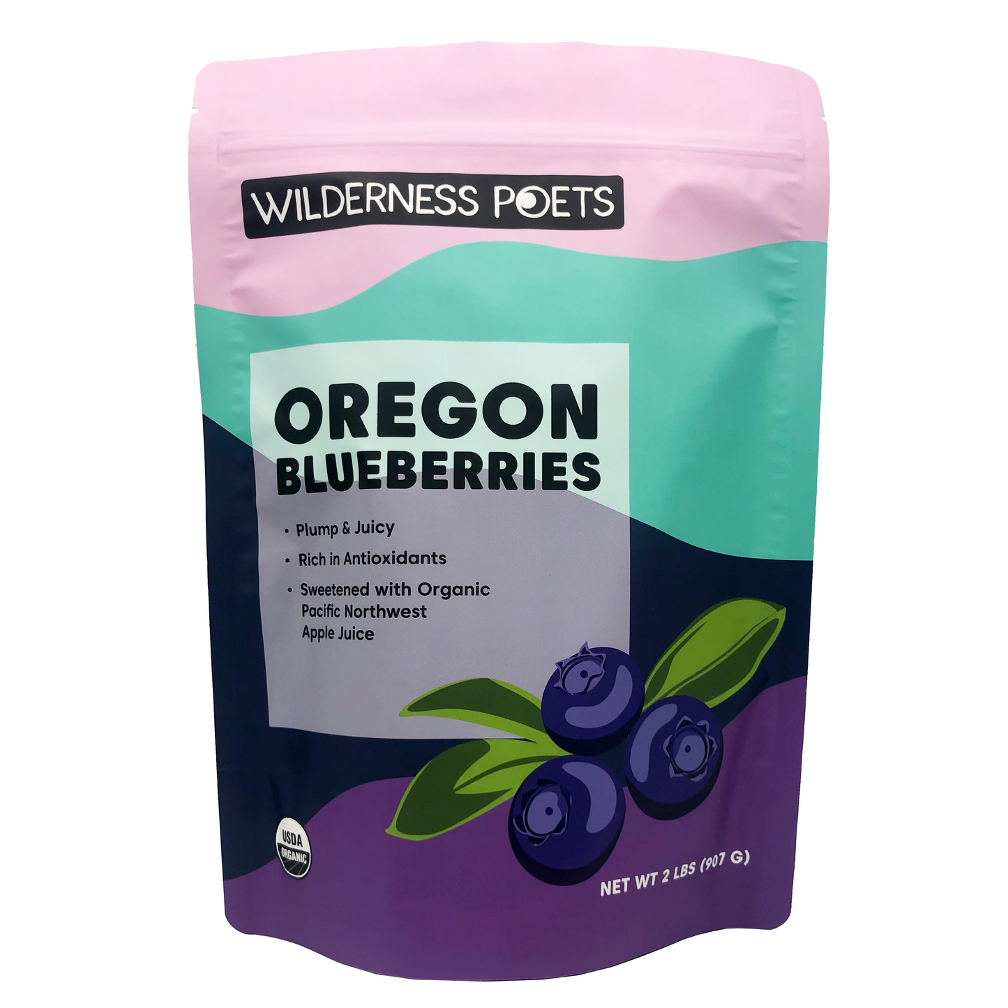 Blueberries - Oregon Grown, Dried, Organic