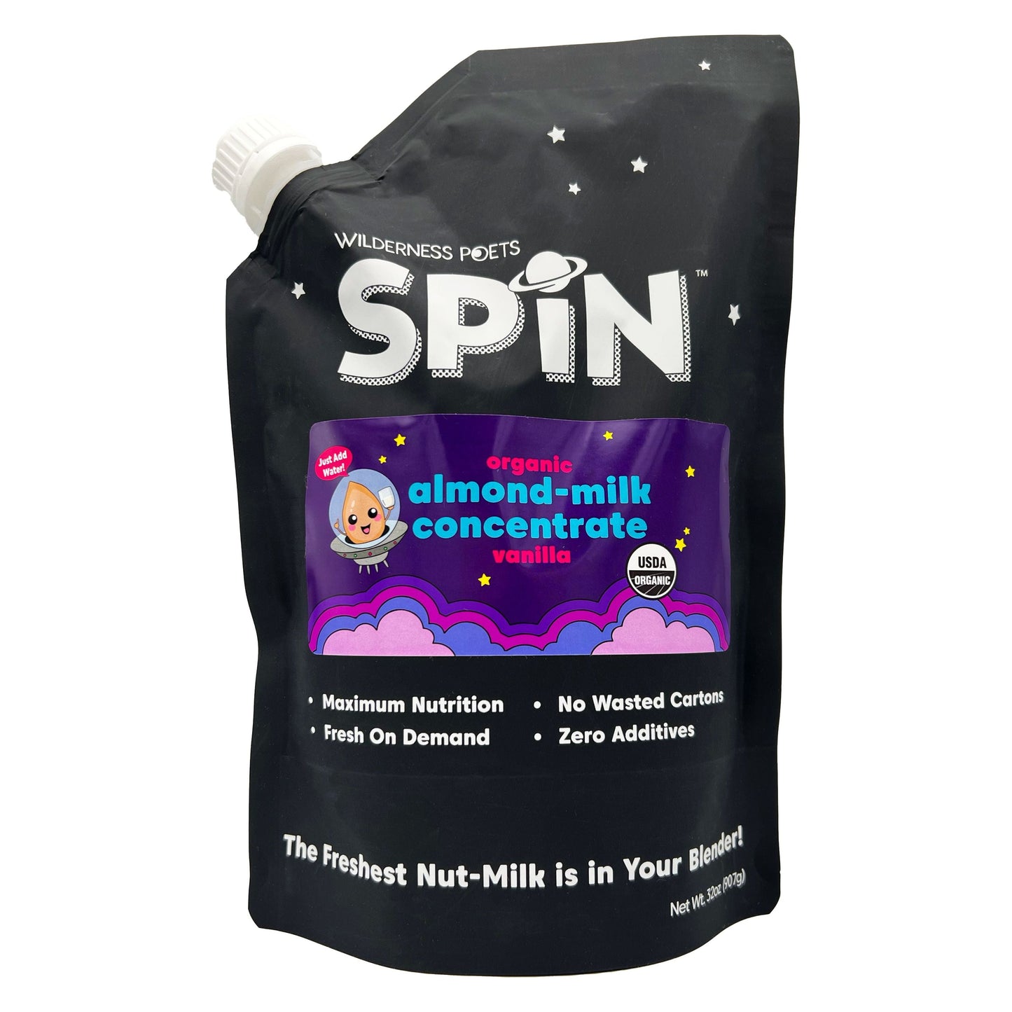 SPiN: Almond Milk - Vanilla, Organic