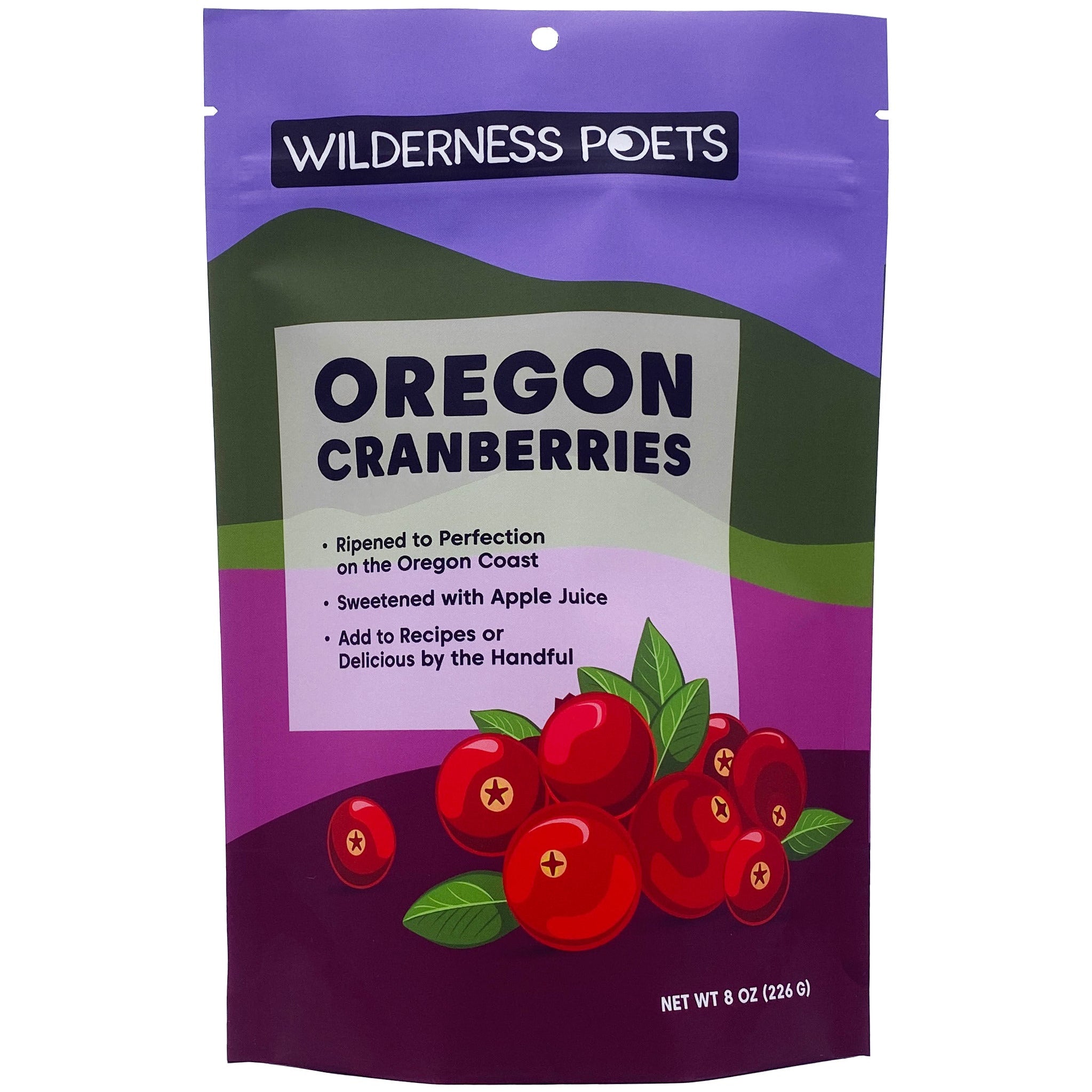 Cranberries Oregon Grown, Dried