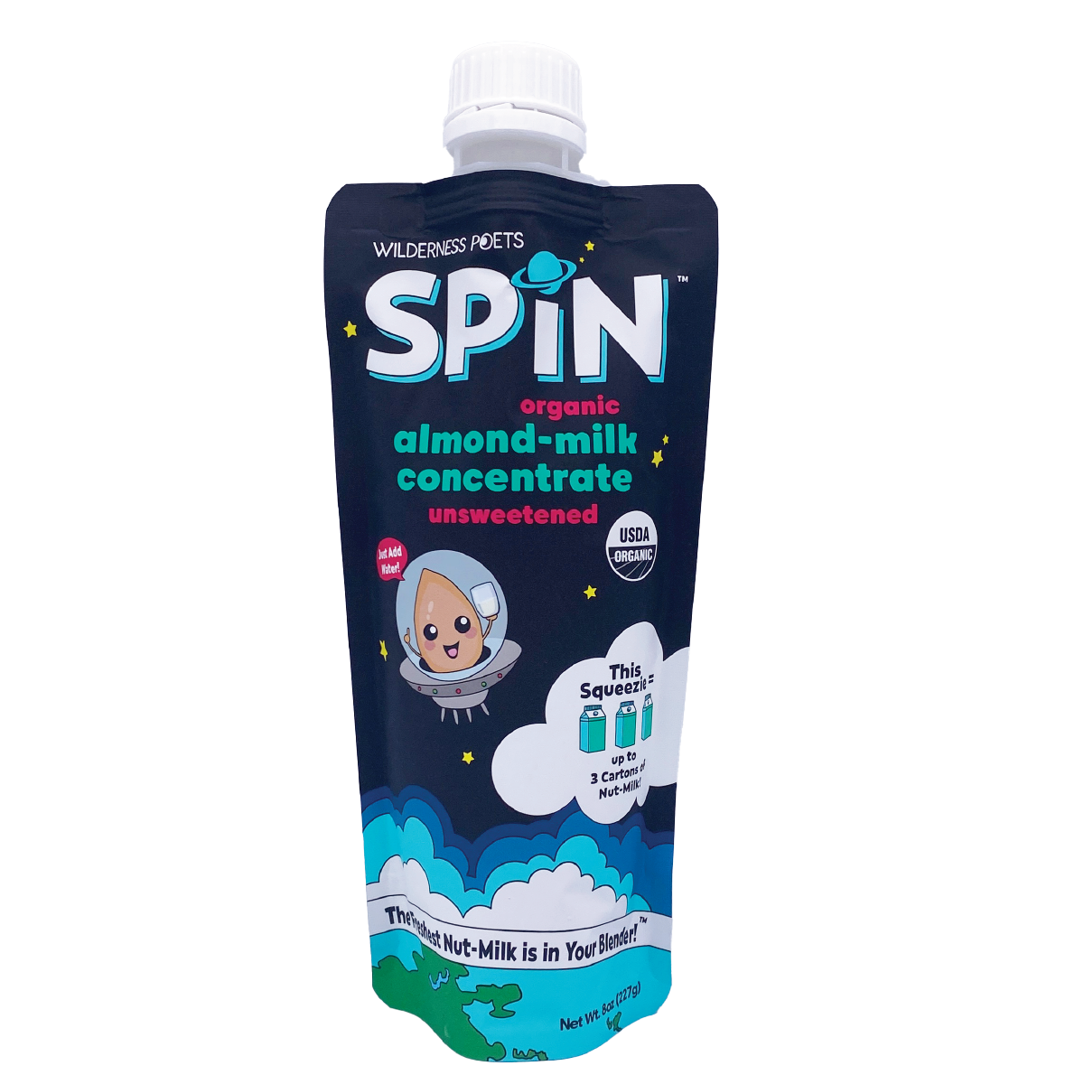 SPiN: Almond Milk - Unsweetened, Organic