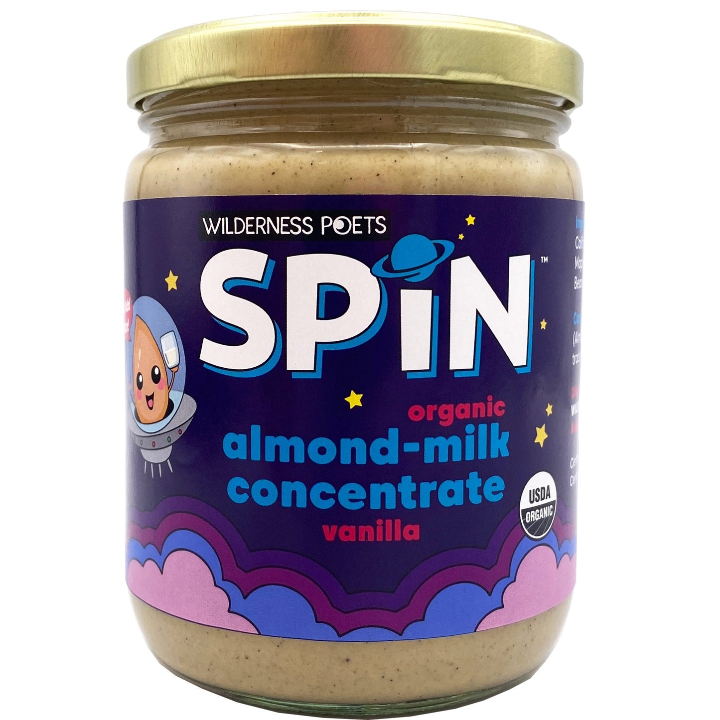 SPiN: Almond Milk - Vanilla, Organic